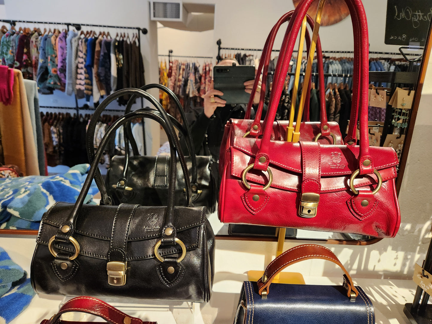 Badass pocketbook red or black purse