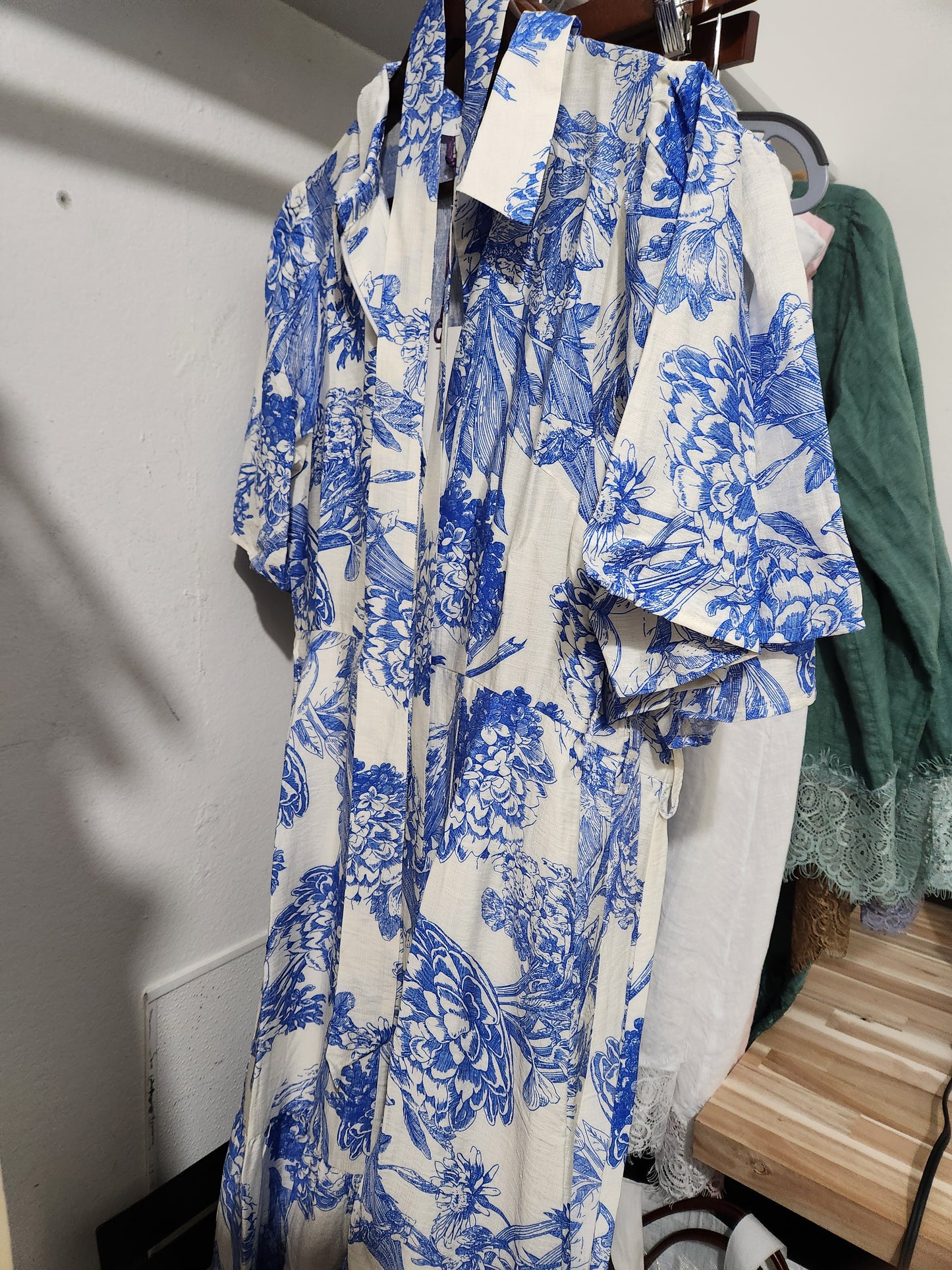 Voy Blue floral dress