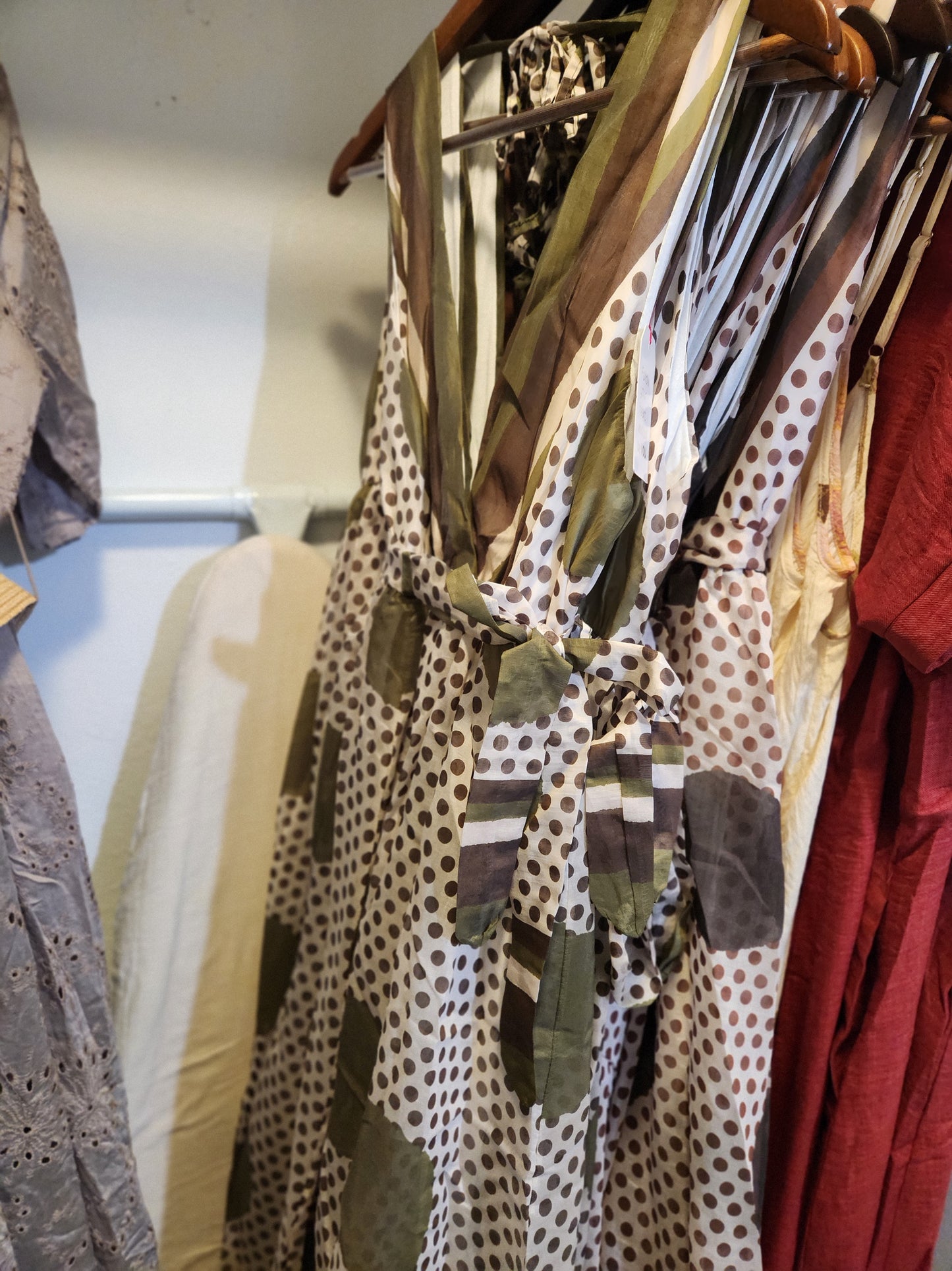 Italian nights dress olive or brown dress