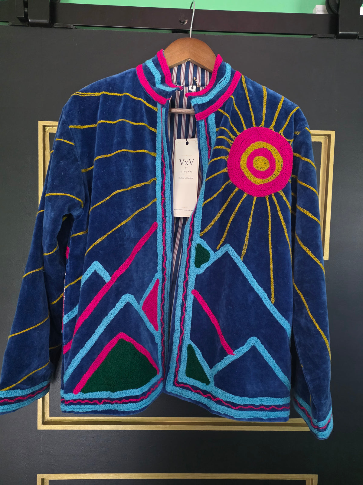 VxV Ode to the Mountains suzani jacket, various colors