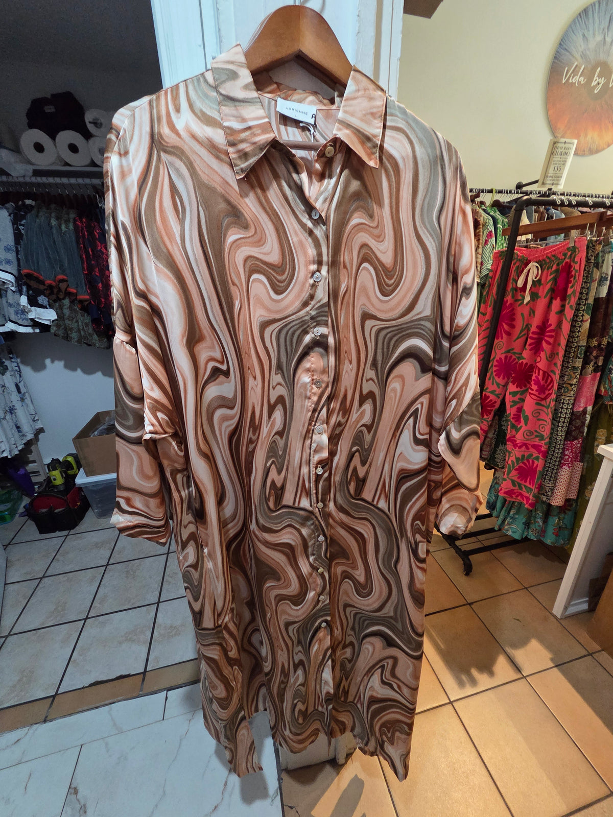 The Scream shirt dress