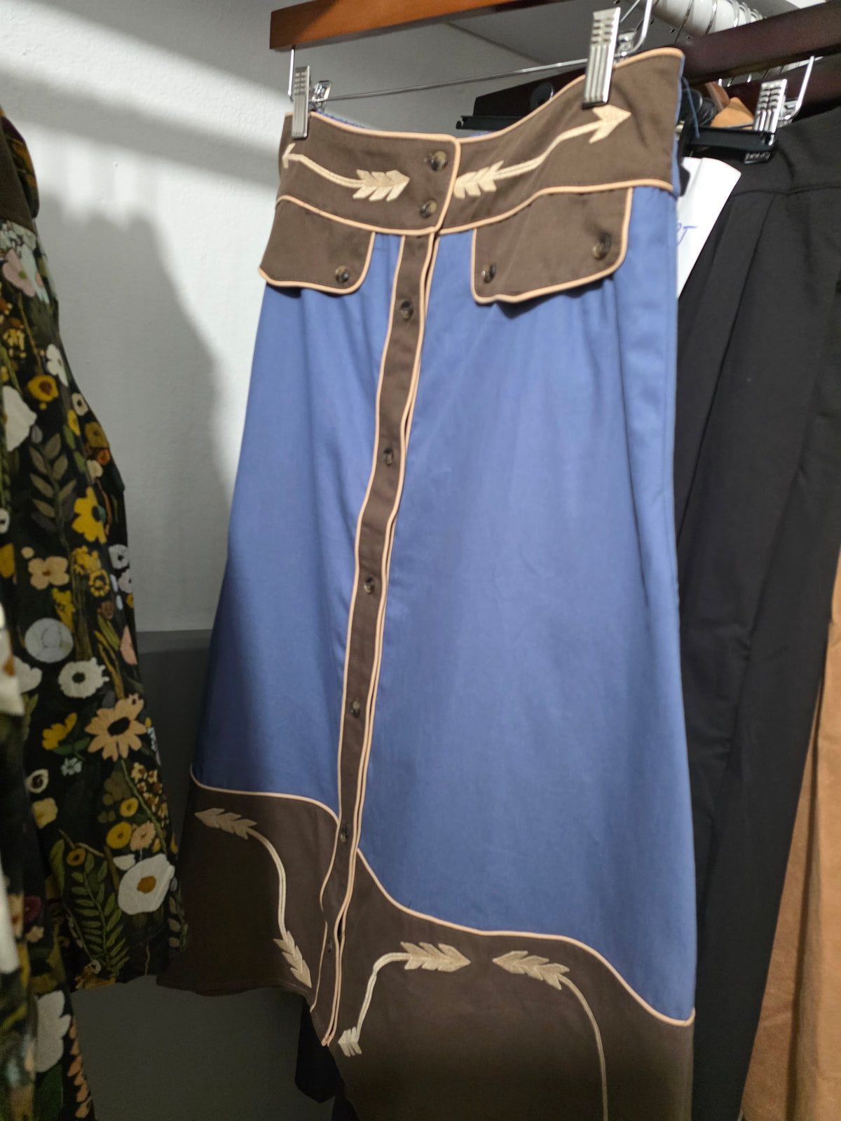 I wanna be a cowboy skirt