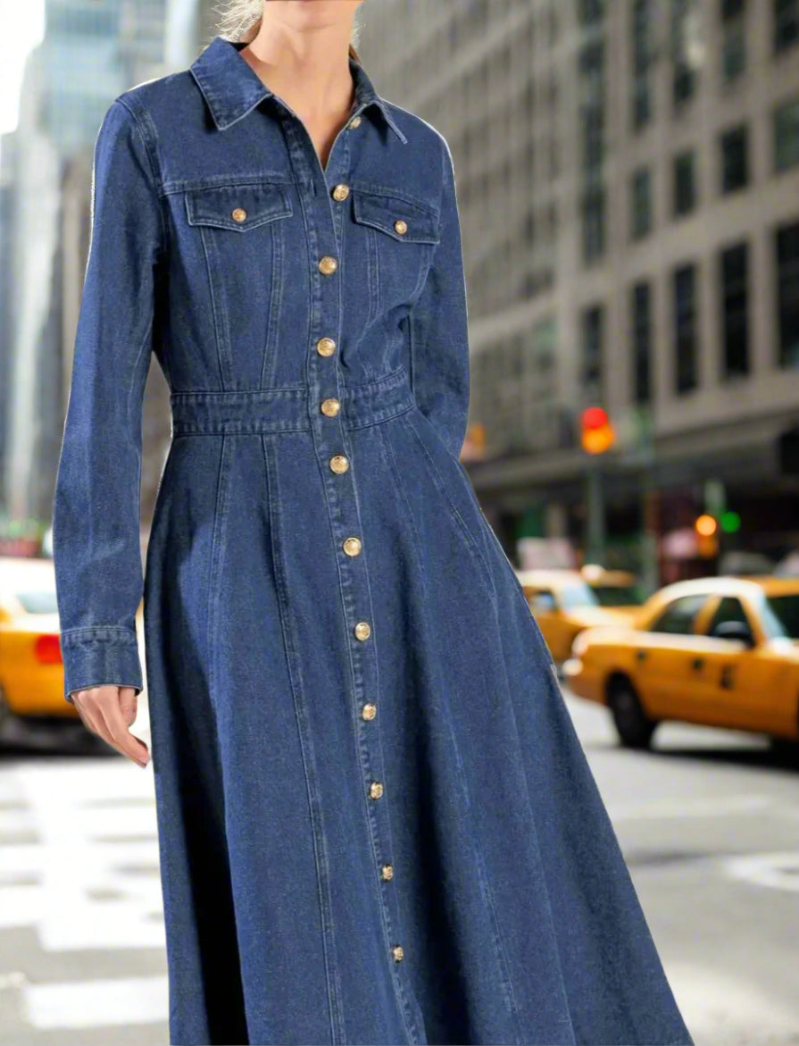 Classic Denim Dress