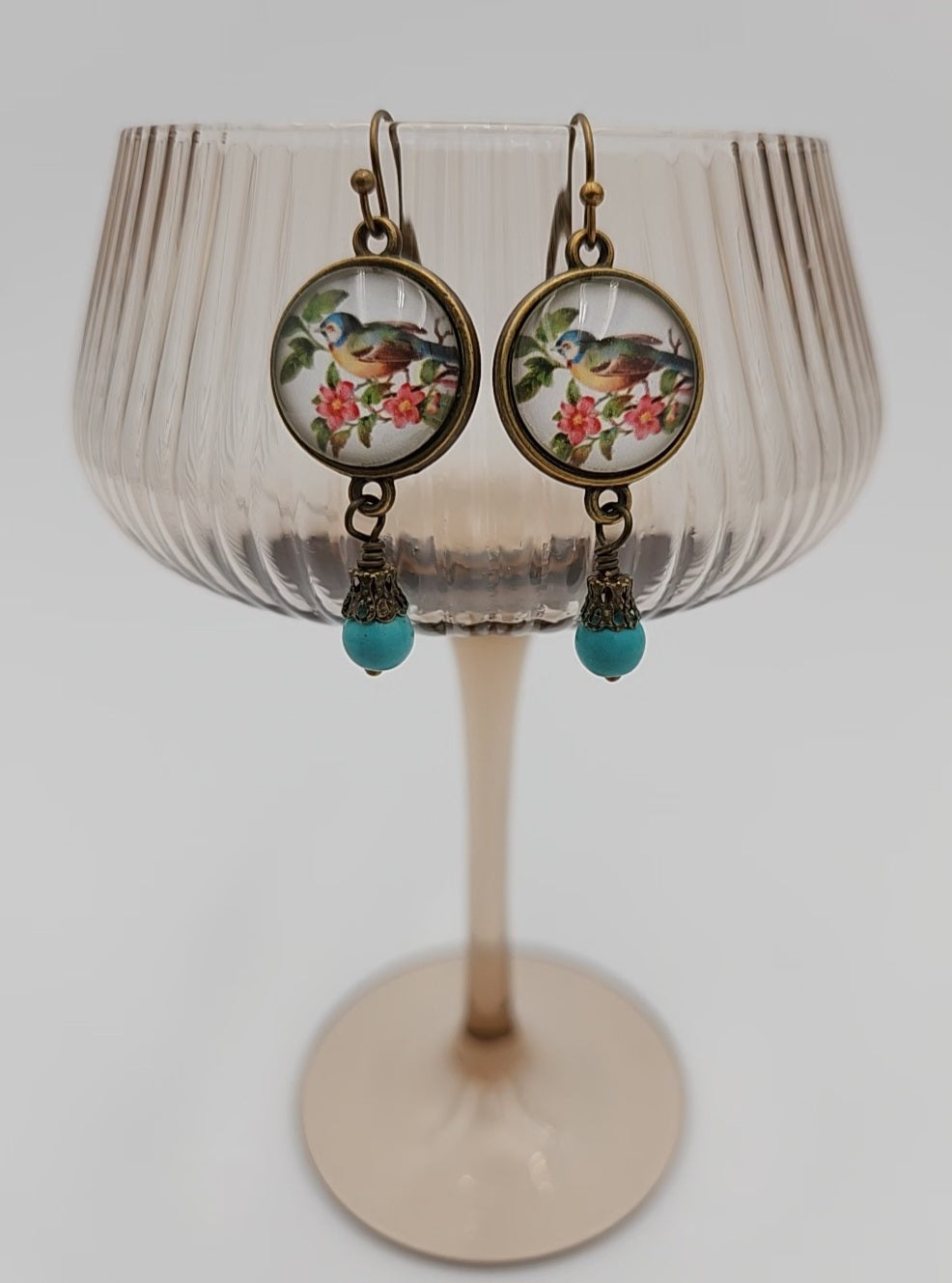 Blue Bird Kinda Day - Earrings