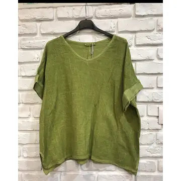 Cotton/Linen italian t-shirt
