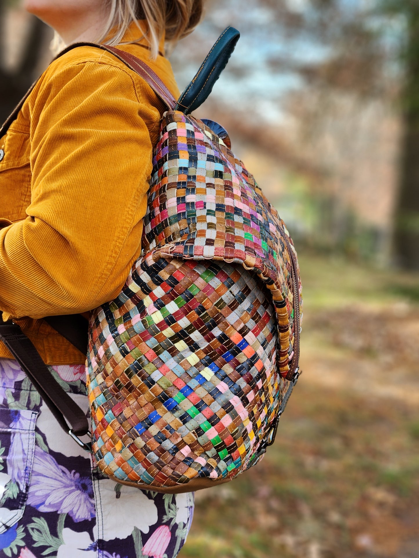 The Getaway - Woven Backpack