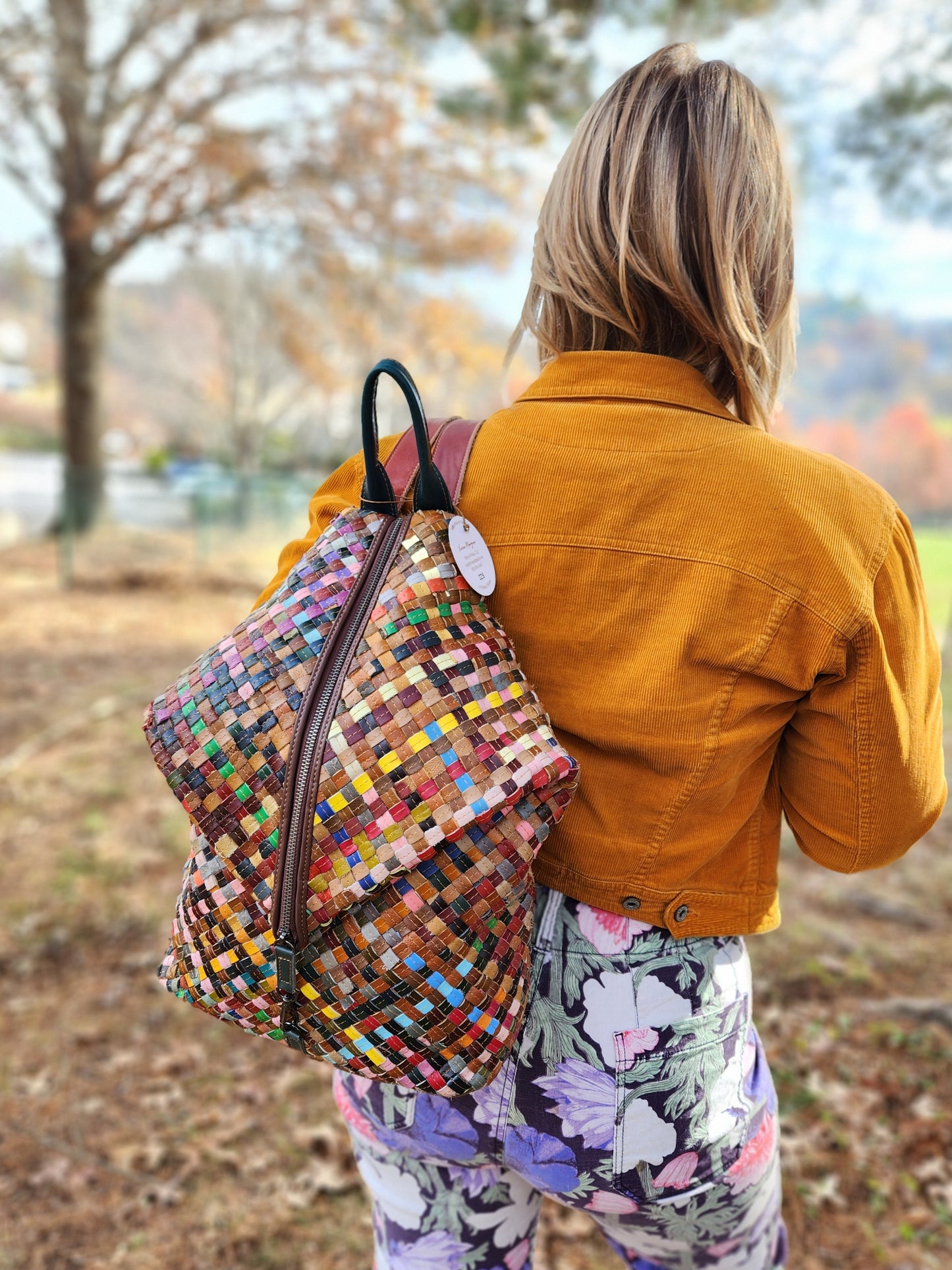 The Getaway - Woven Backpack