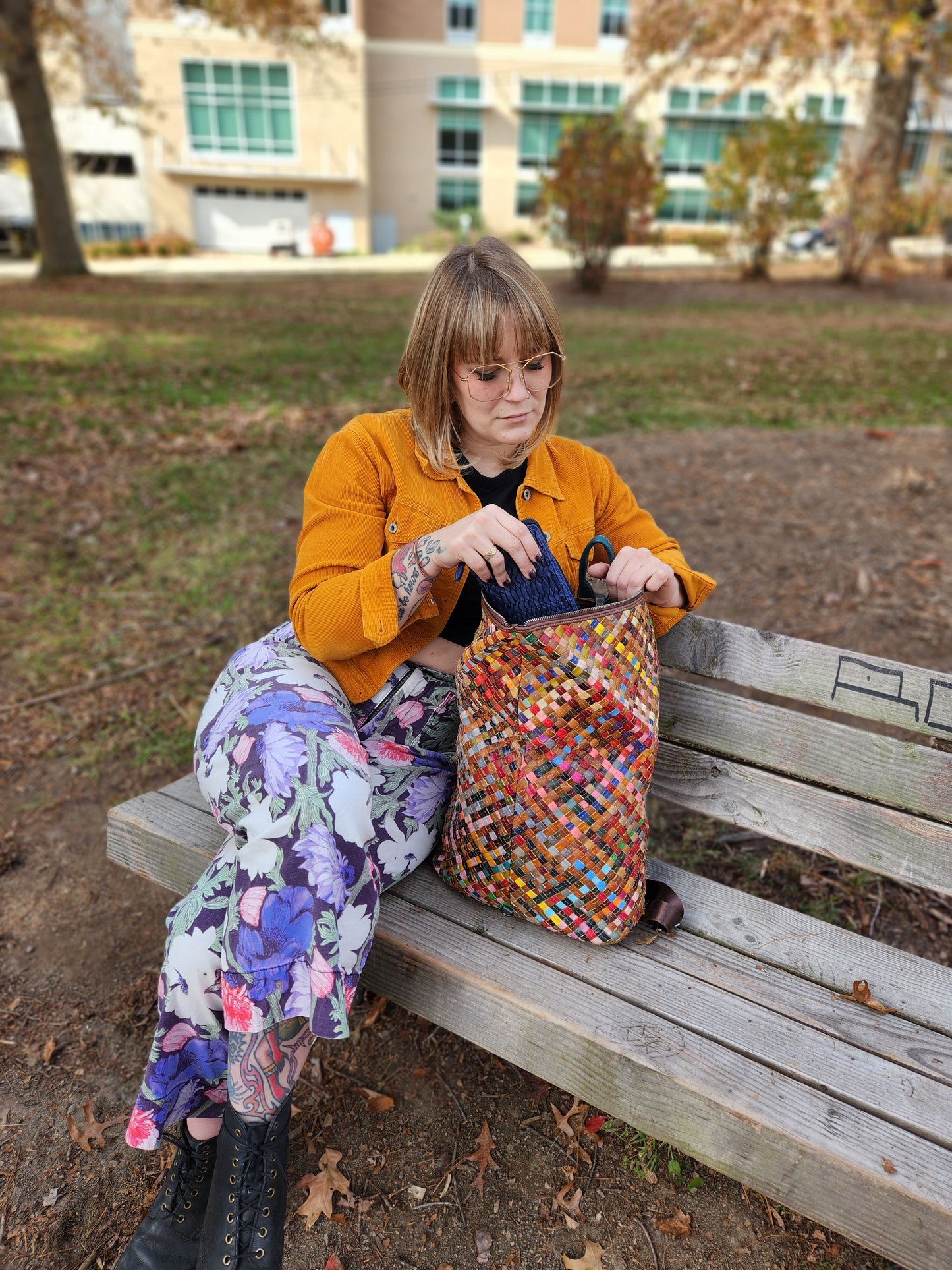 The Getaway - Woven Backpack