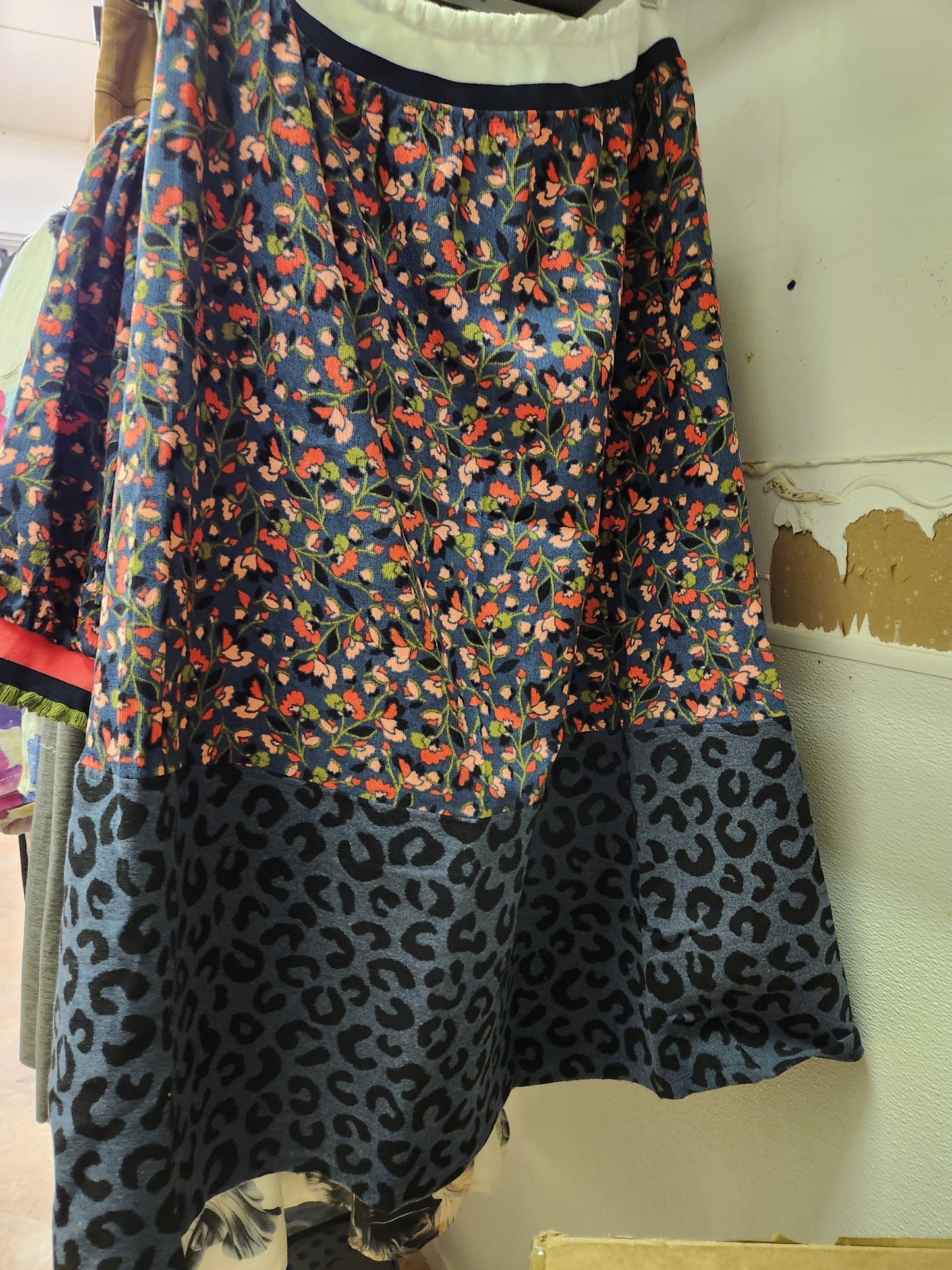 Animal and Floral skirt