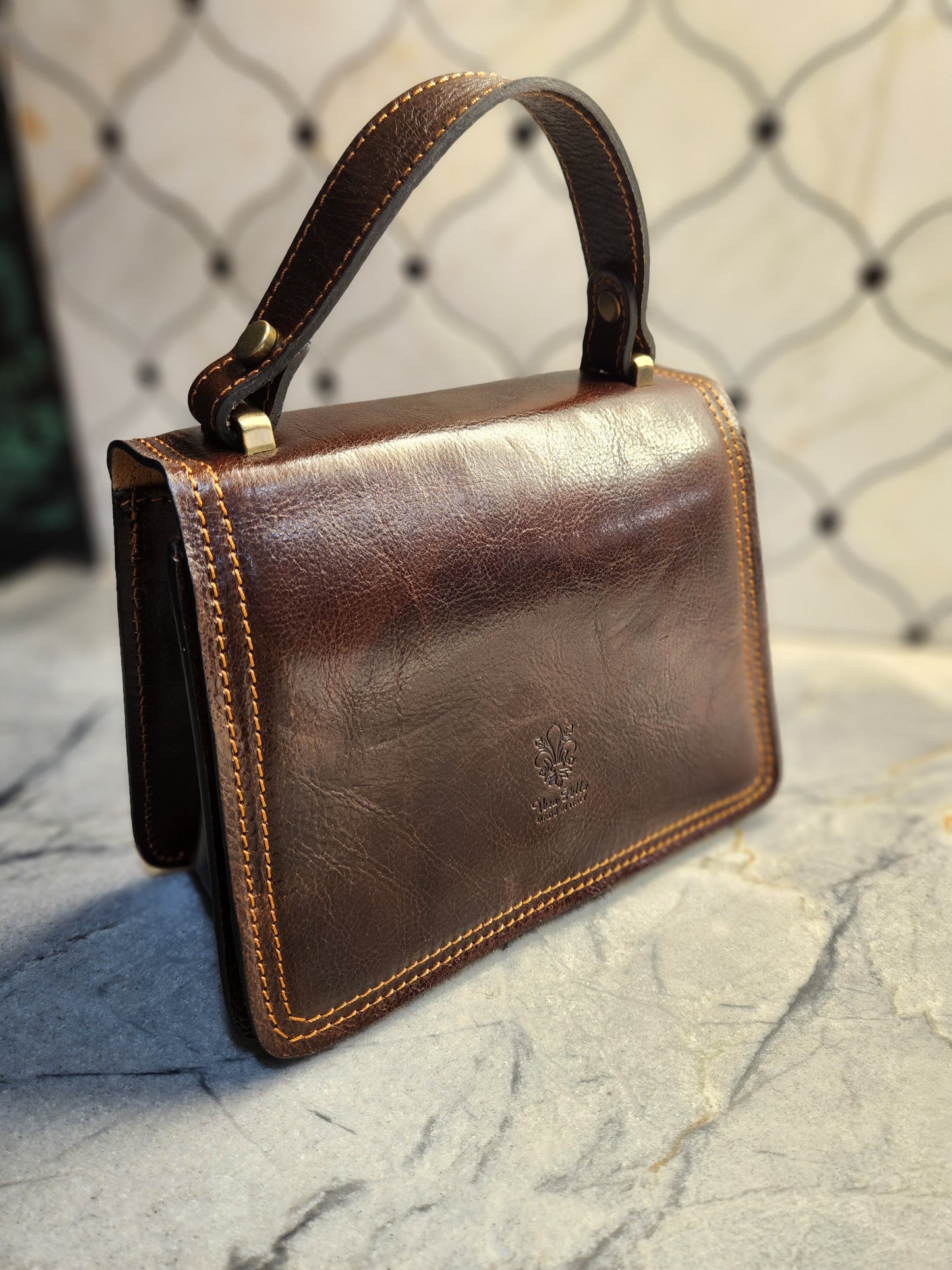 San Lorenzo square purse Medium size
