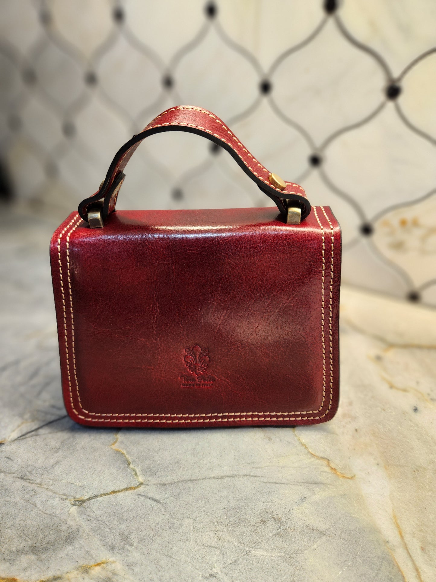 San Lorenzo square purse small size