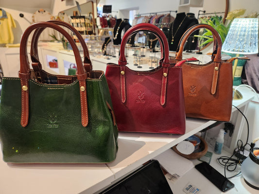 SL leather tote various colors