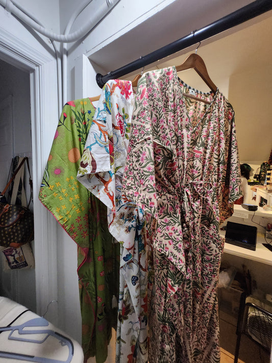 Kaftan cotton dress