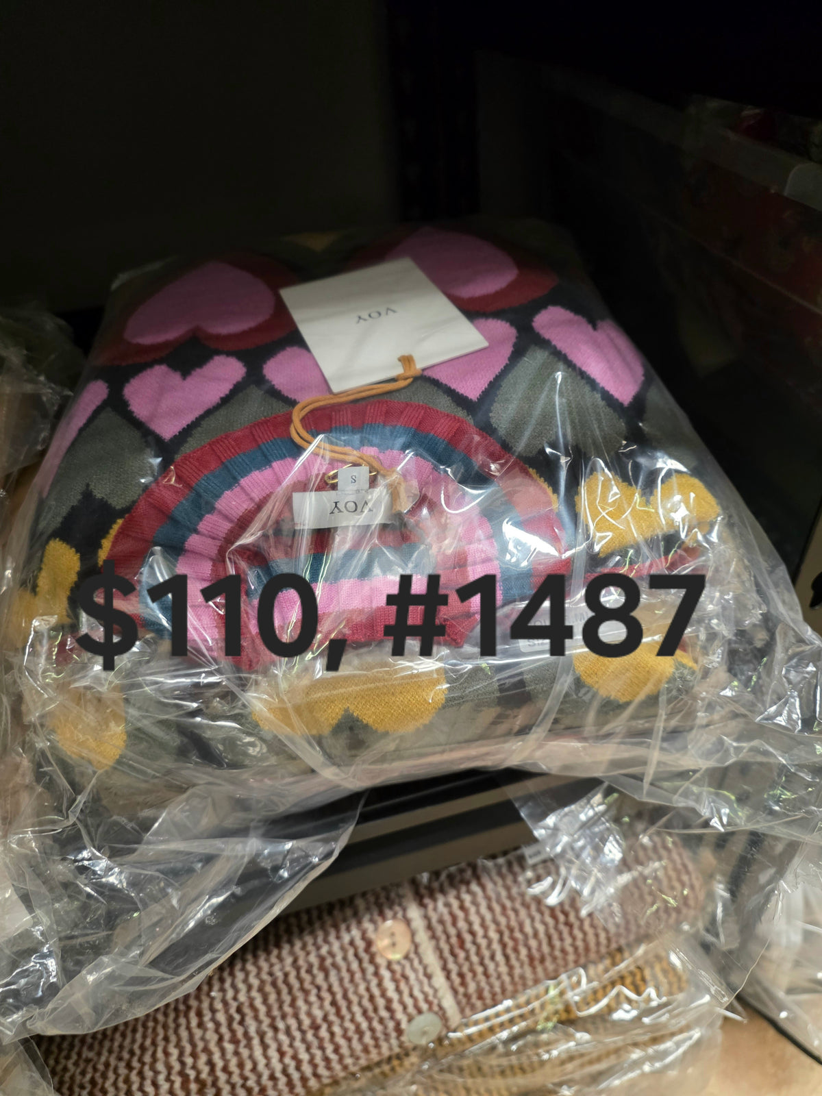 Voy heart sweater