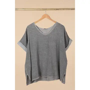 Cotton/Linen italian t-shirt