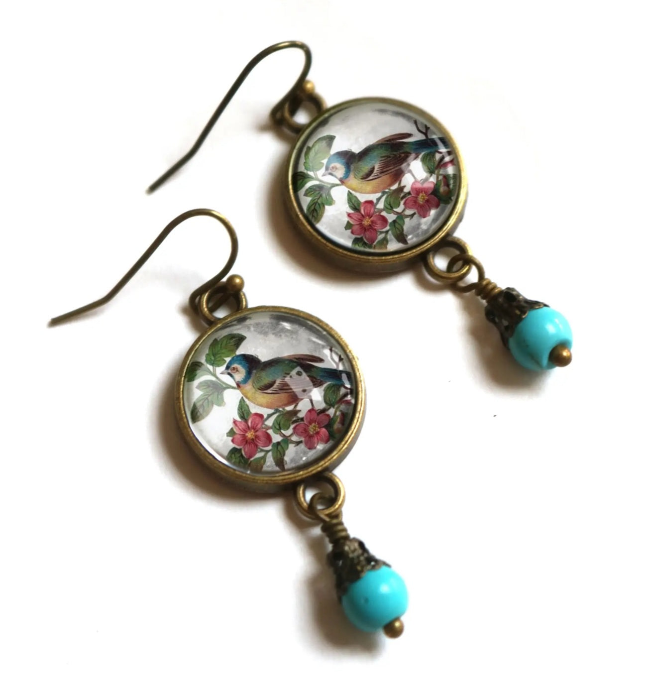 Blue Bird Kinda Day - Earrings