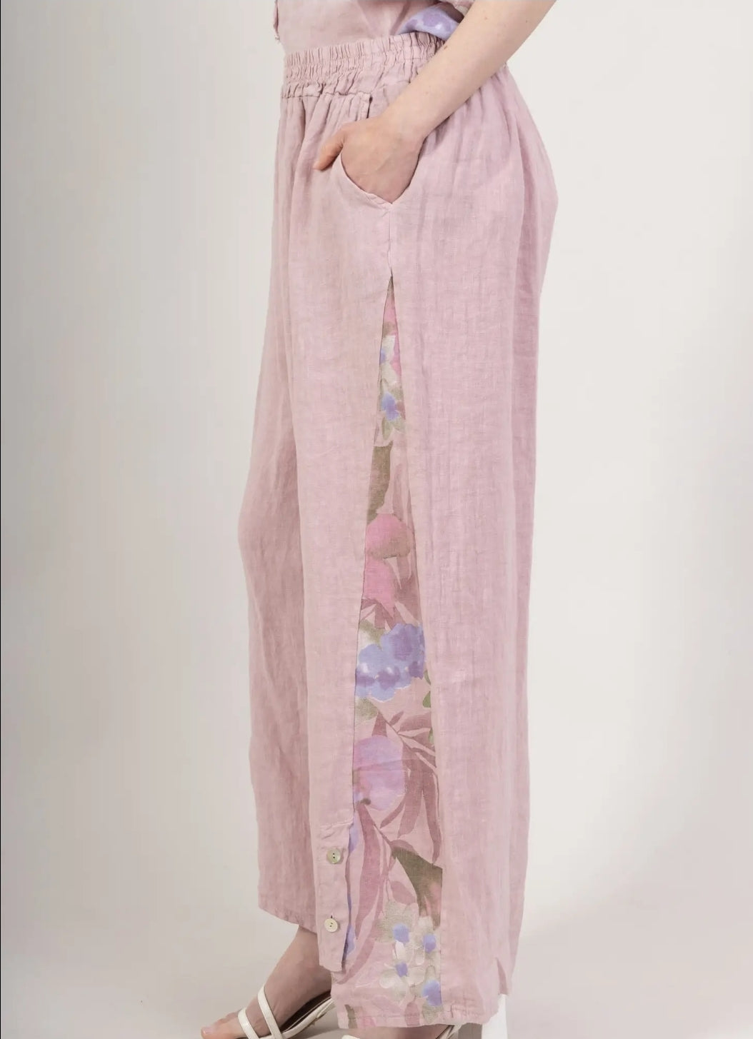 Italian Linen flower pant
