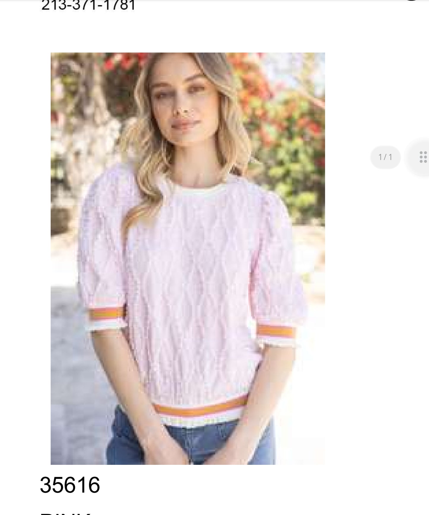 Voy pink shirt
