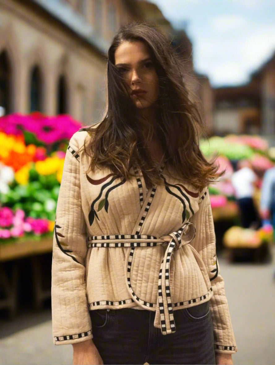 Tribal Embroidered