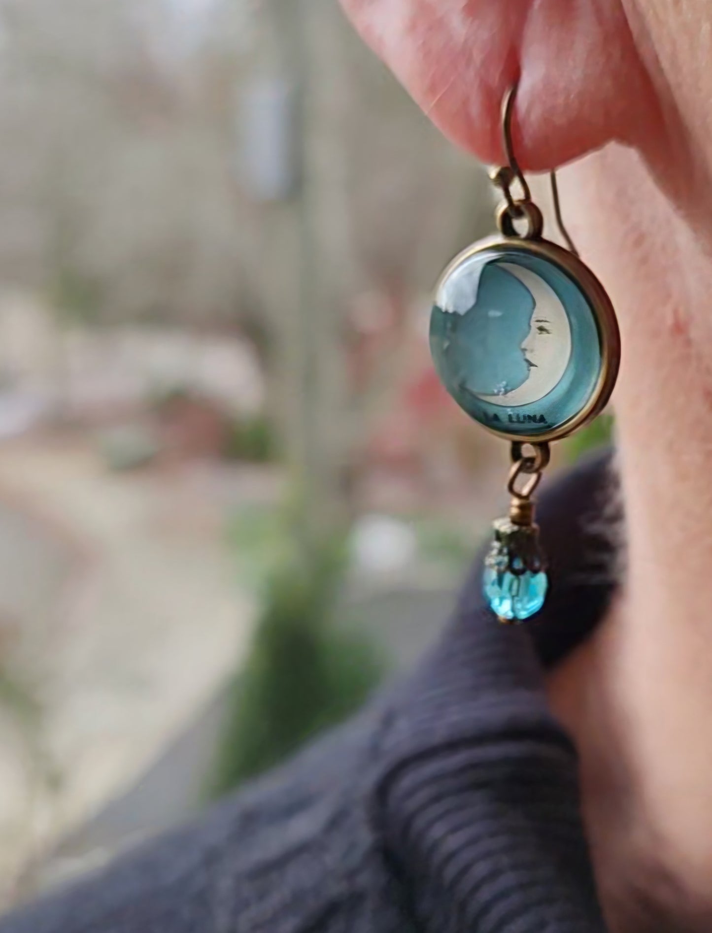 To the Moon -Earrings