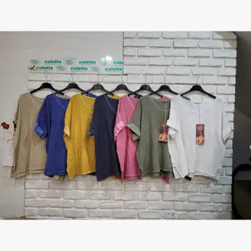 Cotton/Linen italian t-shirt